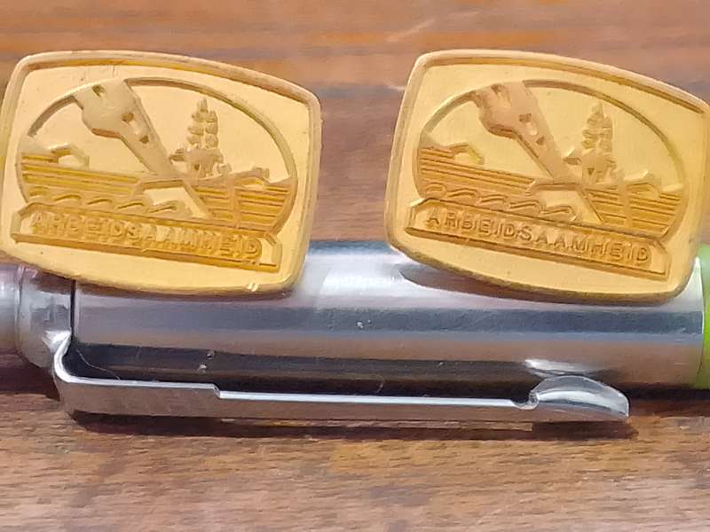 volkskas bank cufflinks