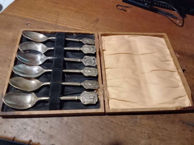 1960 Teaspoons EPNS Golf Tounament