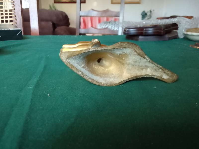 Brass Sculture, 2 dolphins