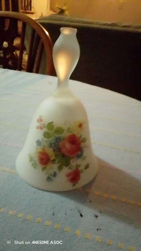 Beautiful glass bell
