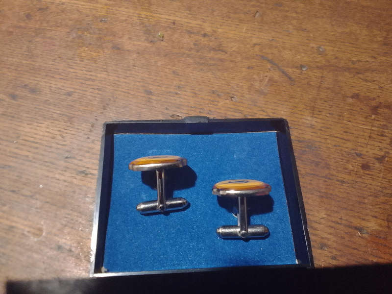 South African Railway cufflinks