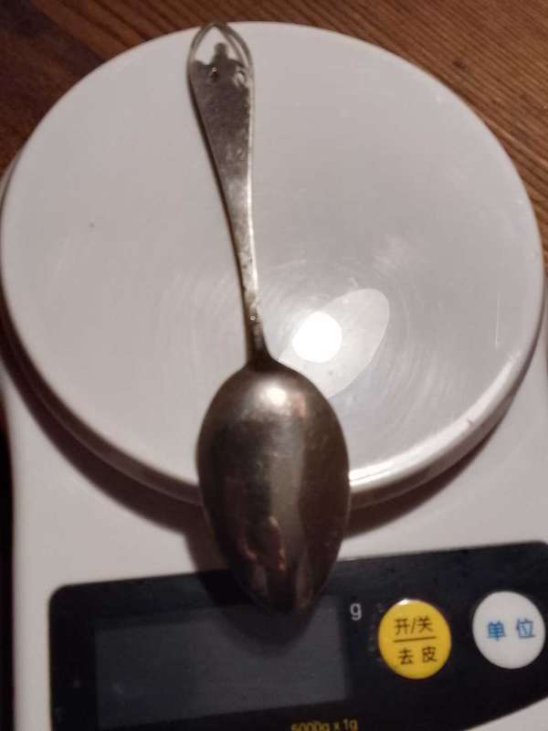 Sterling silver Hawai surfer teaspoon