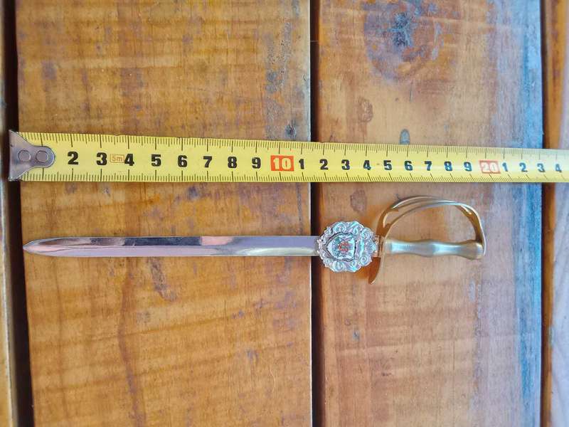 Letter opener pretoria mini sword