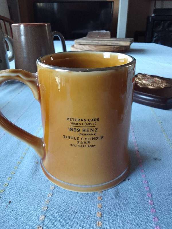 Vintage cars Beer mug