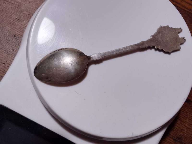 Sterling silver birmingham 1936 teaspoon