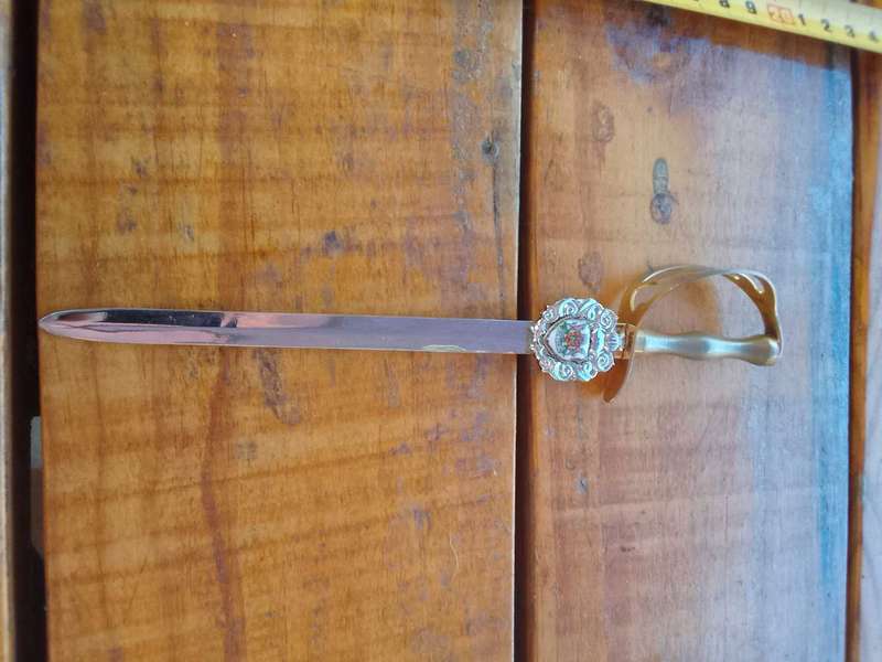 Letter opener pretoria mini sword