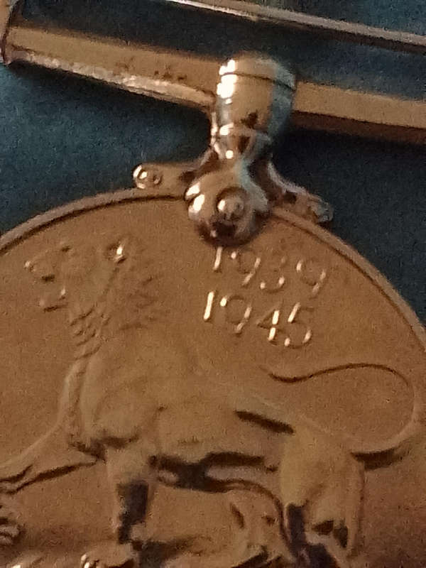 War medal 1939 to 1945