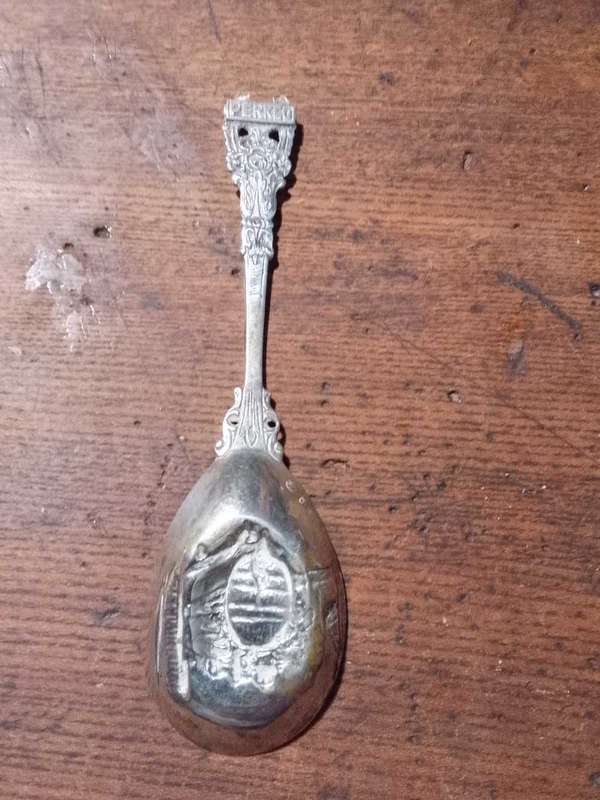 800 silver teaspoon Heidelberg