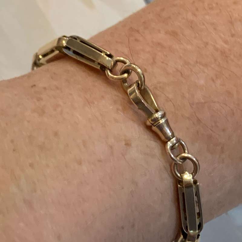 Antique 9ct Rose Gold Bracelet