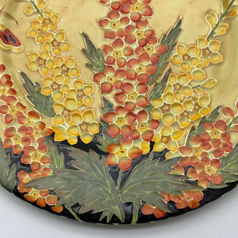 Lovely 1930/40's 'Maling' Plate with Butterfly's