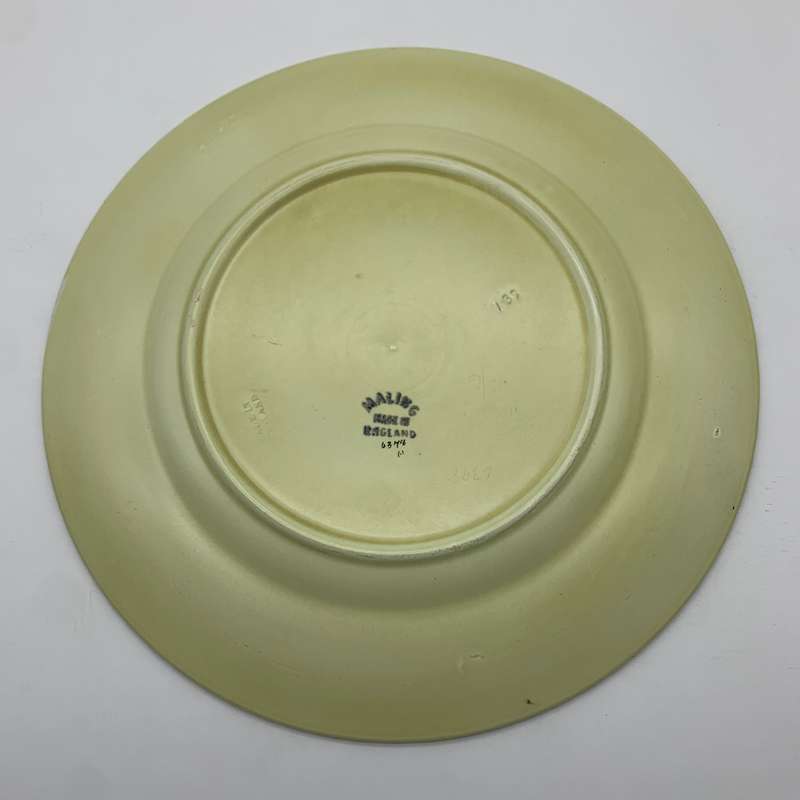 Lovely 1930/40's 'Maling' Plate with Butterfly's