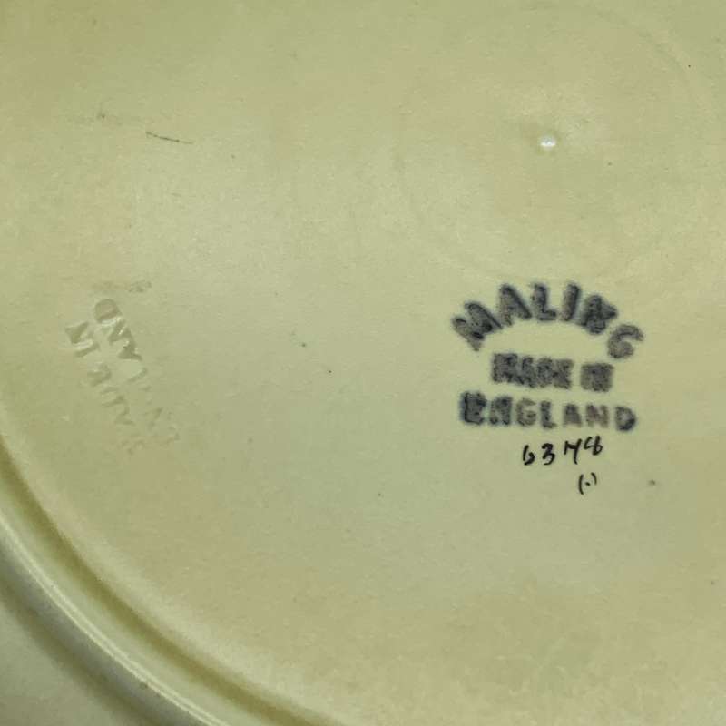 Lovely 1930/40's 'Maling' Plate with Butterfly's