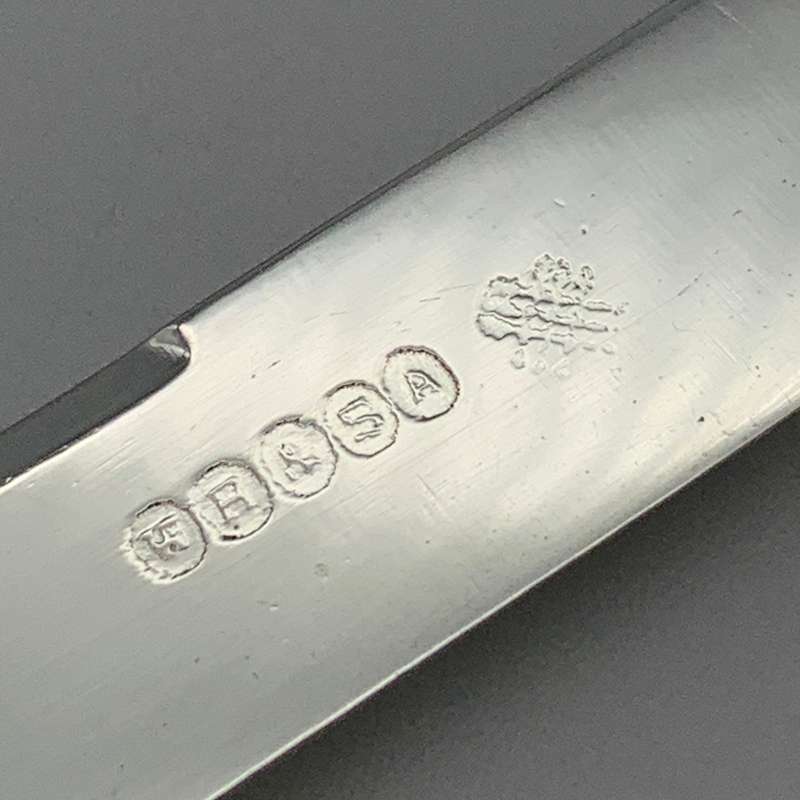 Antique Sterling Silver Cased Butter/Pate Knives (1911)