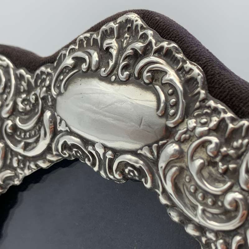 Vintage Sterling Silver 'Reynolds Angels' Photo Frame