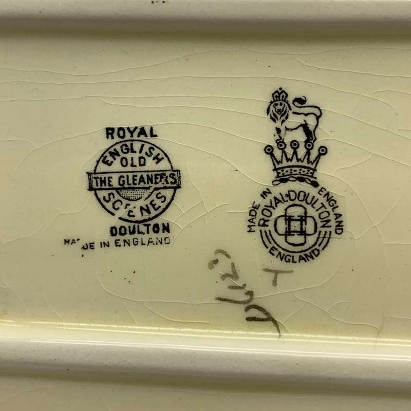 Early Royal Doulton 'The Gleaners' Trinket Dish (D6123)