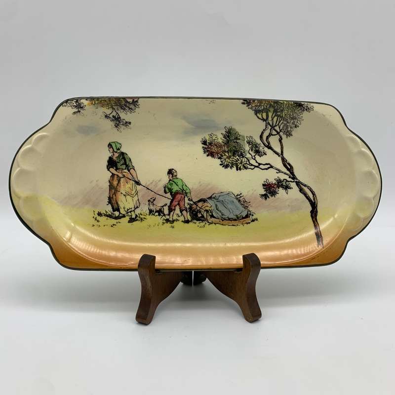 Early Royal Doulton 'The Gleaners' Trinket Dish (D6123)
