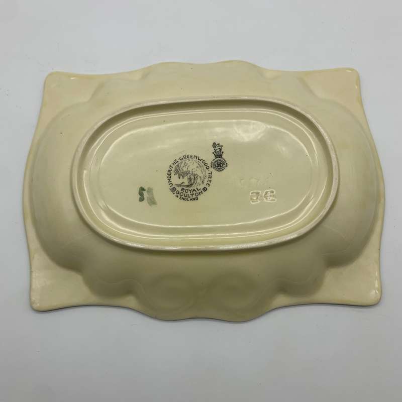 Rare Royal Doulton 'Under the Greenwood Tree' Dish (D6094)