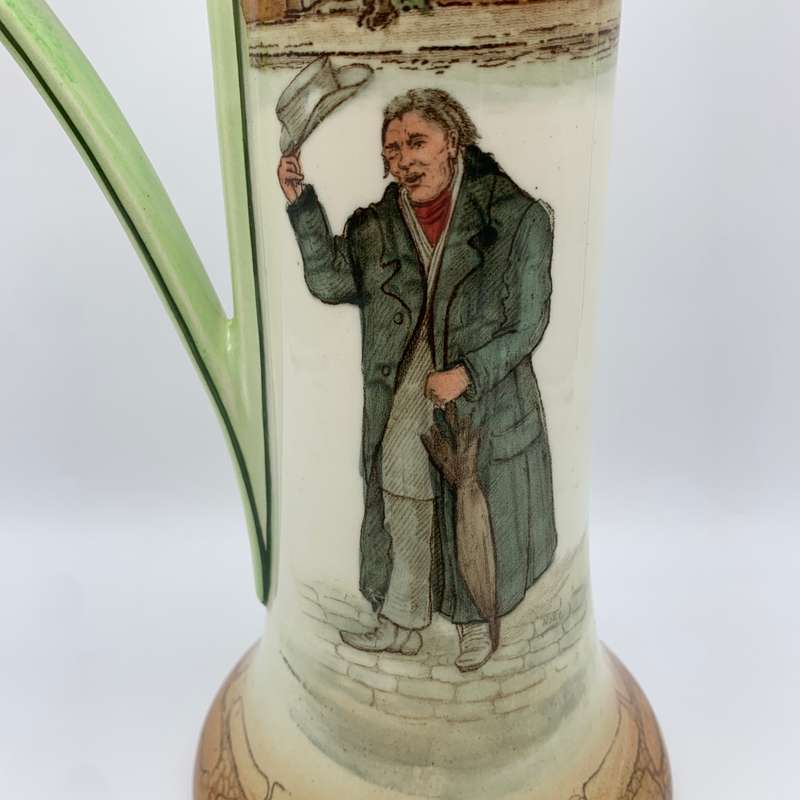 Tall Royal Doulton 'Squeers' Dickens Ware Ewer (D2973)