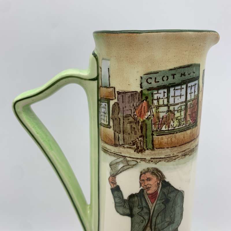 Tall Royal Doulton 'Squeers' Dickens Ware Ewer (D2973)