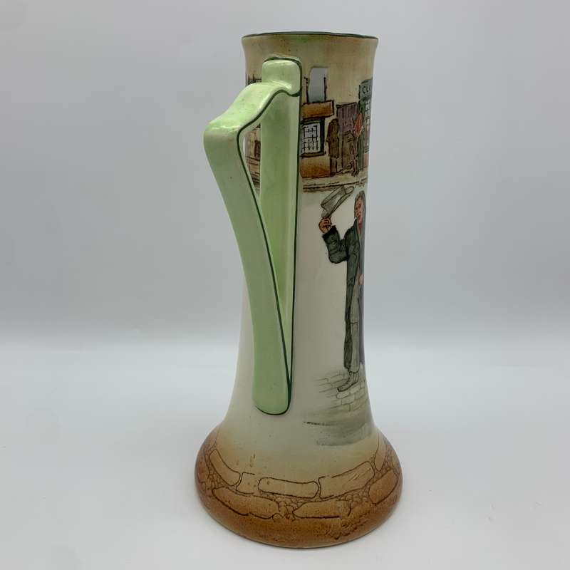 Tall Royal Doulton 'Squeers' Dickens Ware Ewer (D2973)