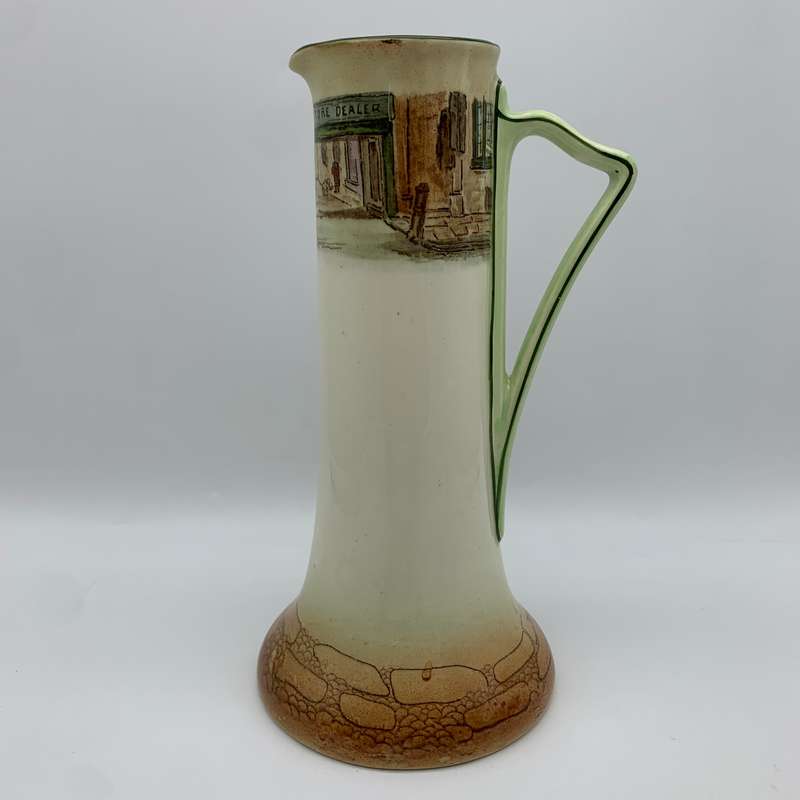 Tall Royal Doulton 'Squeers' Dickens Ware Ewer (D2973)