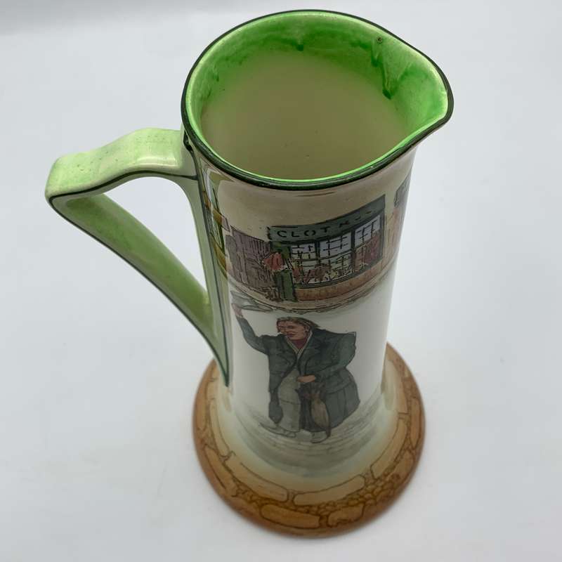 Tall Royal Doulton 'Squeers' Dickens Ware Ewer (D2973)