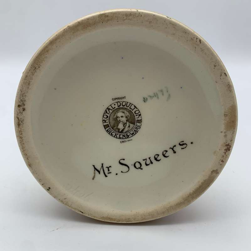 Tall Royal Doulton 'Squeers' Dickens Ware Ewer (D2973)