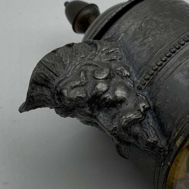 Victorian Cut-Glass Claret Jug (Eton Gun Club - 1877)