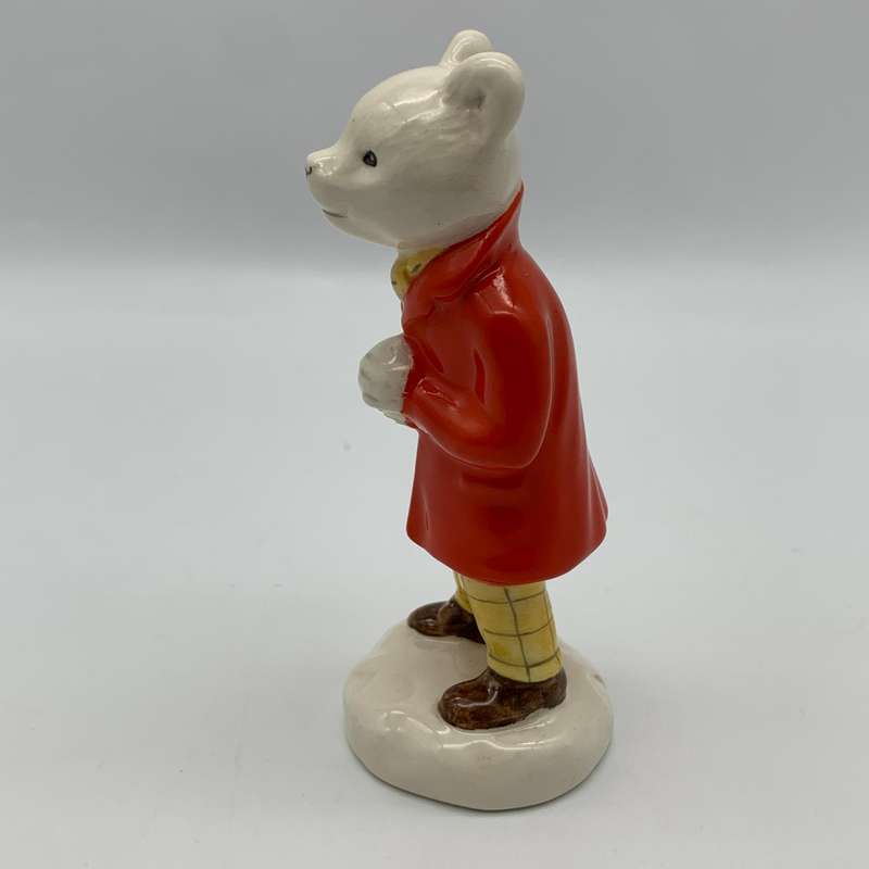Scarce Beswick Rupert Bear 'Snowballing' Figurine