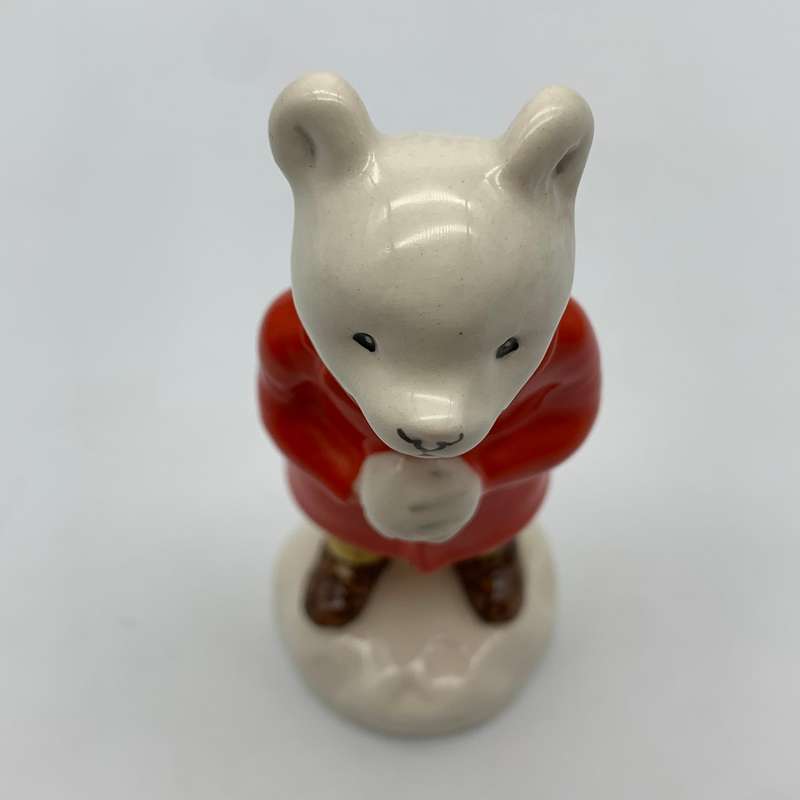 Scarce Beswick Rupert Bear 'Snowballing' Figurine
