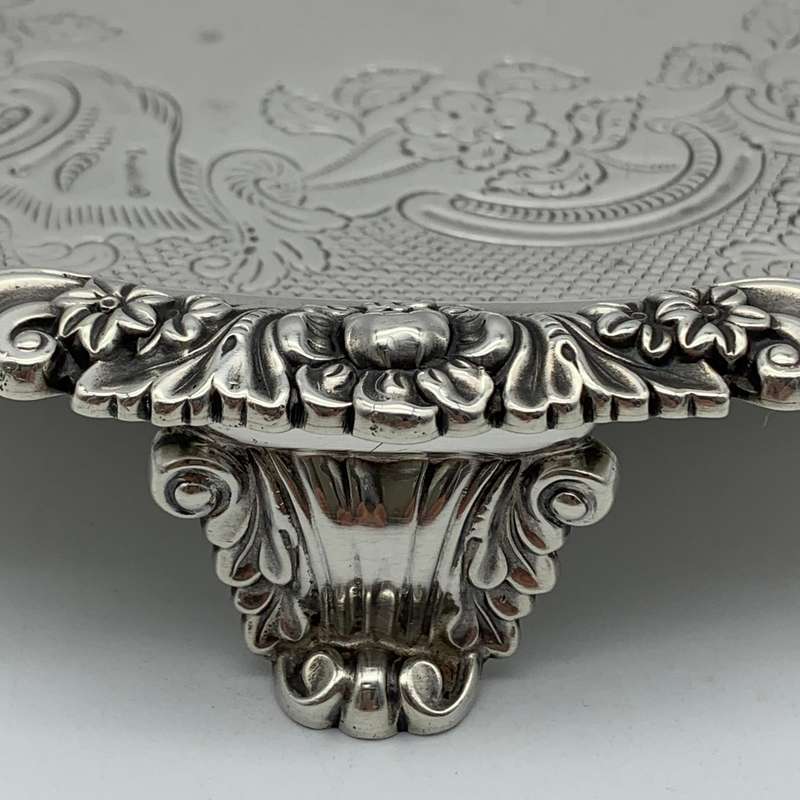 Fabulous Sterling Silver 'George III' Salver (1818)