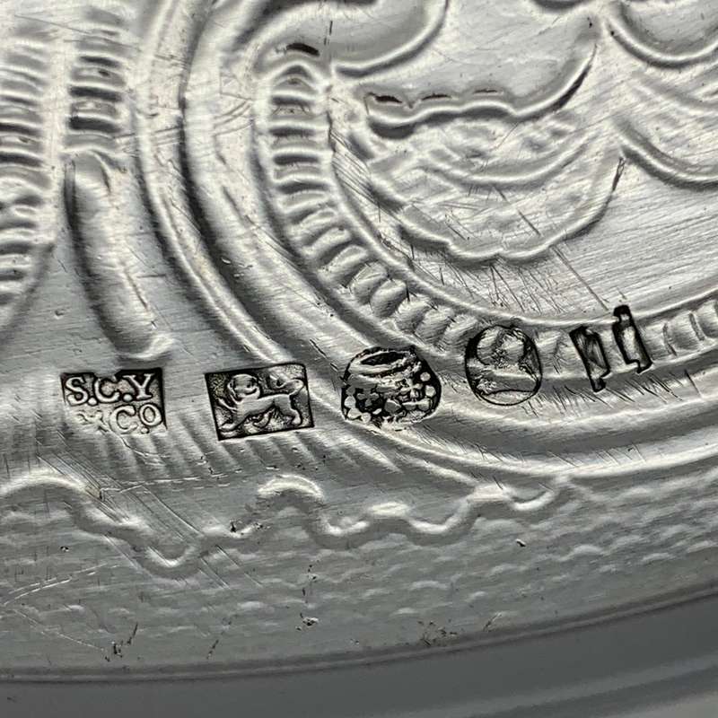 Fabulous Sterling Silver 'George III' Salver (1818)