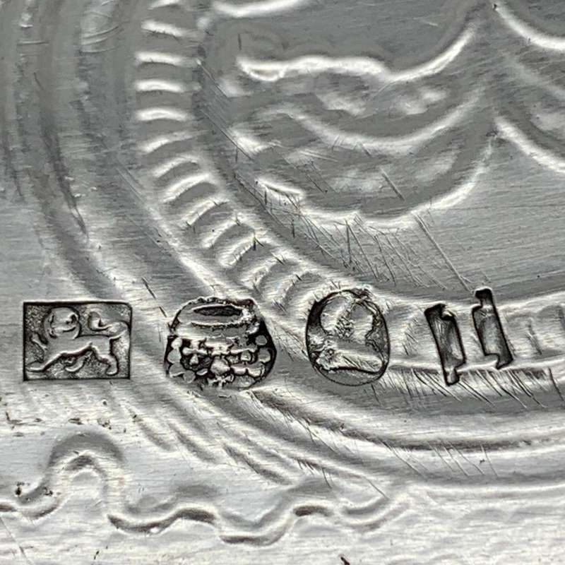 Fabulous Sterling Silver 'George III' Salver (1818)