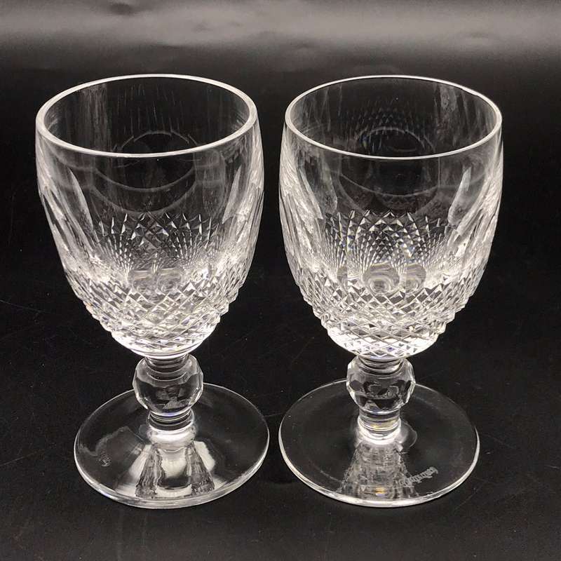 Eight 'Waterford  Colleen' Port or Sherry Glasses