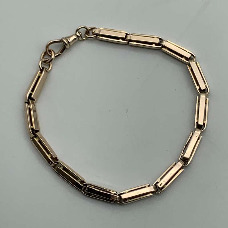 Antique 9ct Rose Gold Bracelet