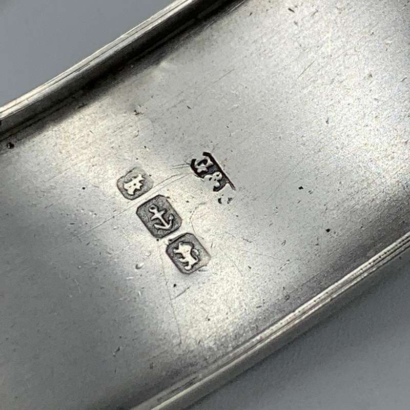 Victorian Sterling Silver Bangle (1884)