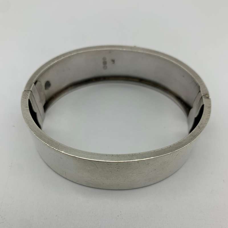 Victorian Sterling Silver Bangle (1884)