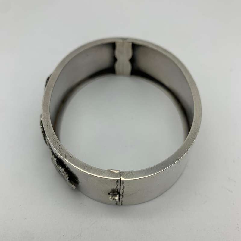 Victorian Sterling Silver Bangle (1884)