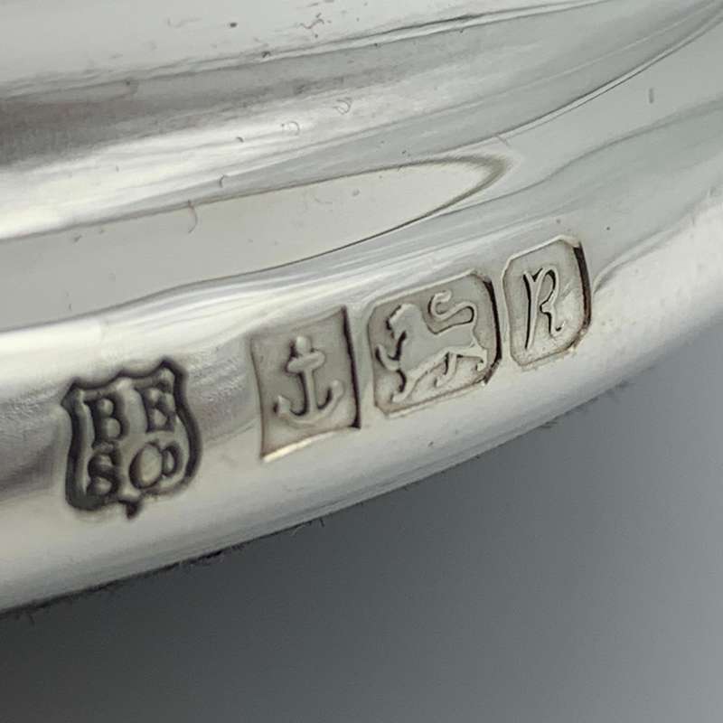 Fine Quality Solid Silver Wine Coaster