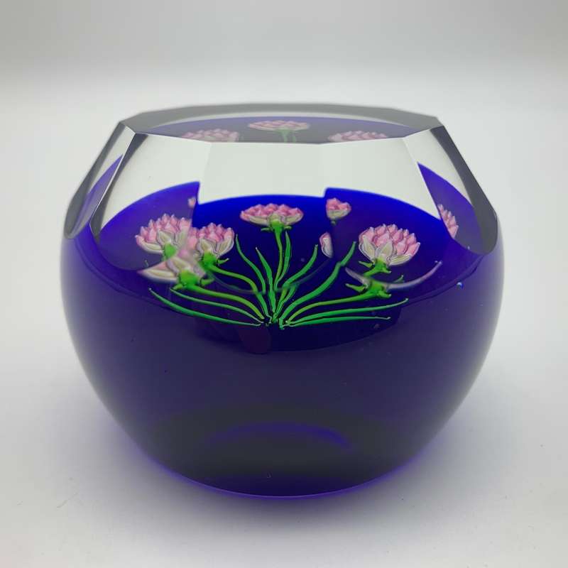 Rare 'Caithness' Glass 'Thrift' Paperweight (Ltd Edition of 250)