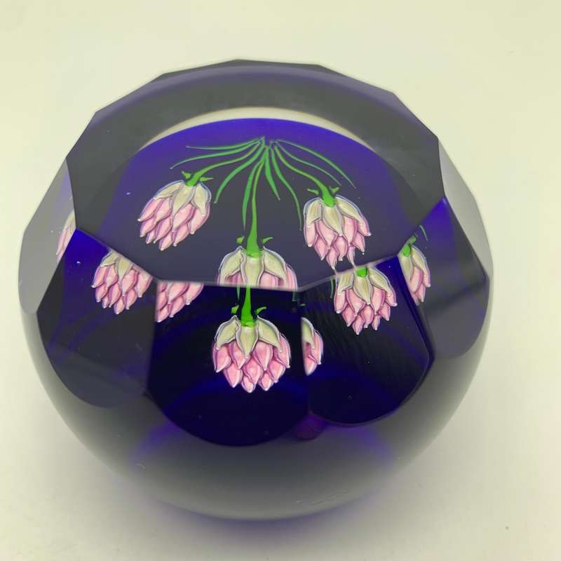 Rare 'Caithness' Glass 'Thrift' Paperweight (Ltd Edition of 250)