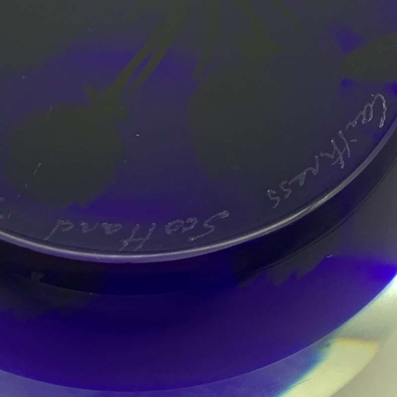 Rare 'Caithness' Glass 'Thrift' Paperweight (Ltd Edition of 250)