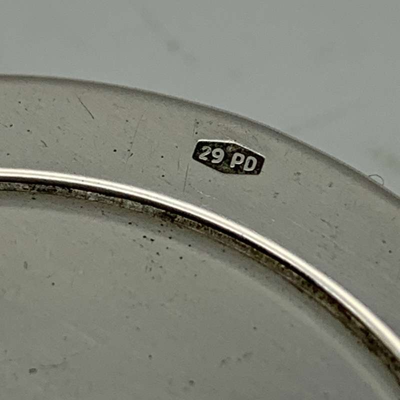 Vintage Small Solid Silver Italian Dish (Greggio)