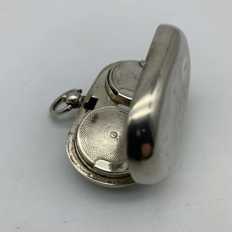 Antique Silver 'Double' Sovereign Case (1914)