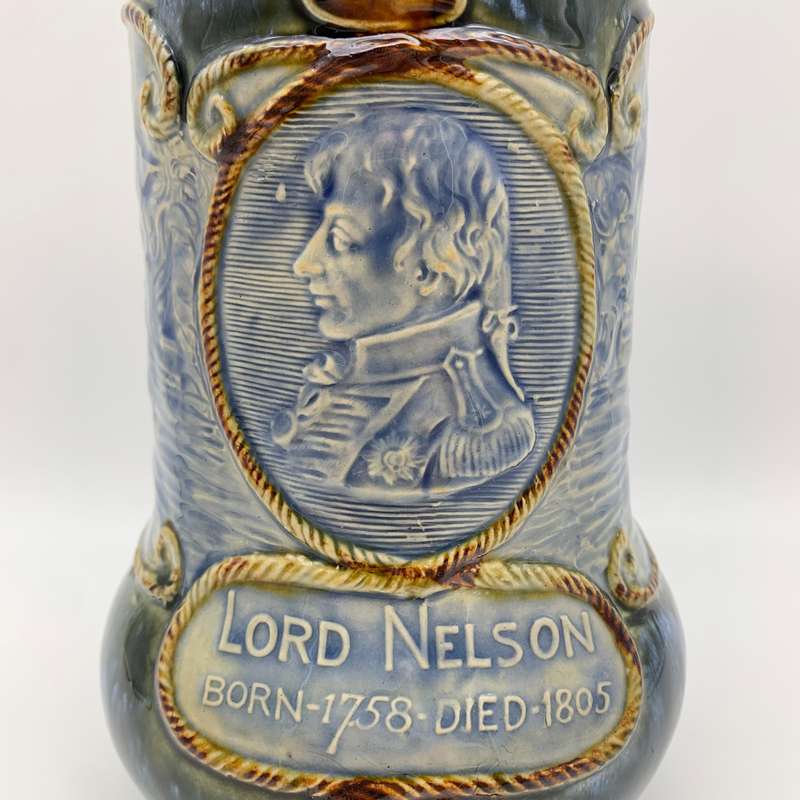 Large Royal Doulton 'Lord Nelson - Trafalgar' Jug (1905)