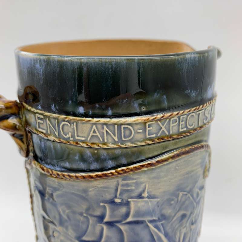 Large Royal Doulton 'Lord Nelson - Trafalgar' Jug (1905)