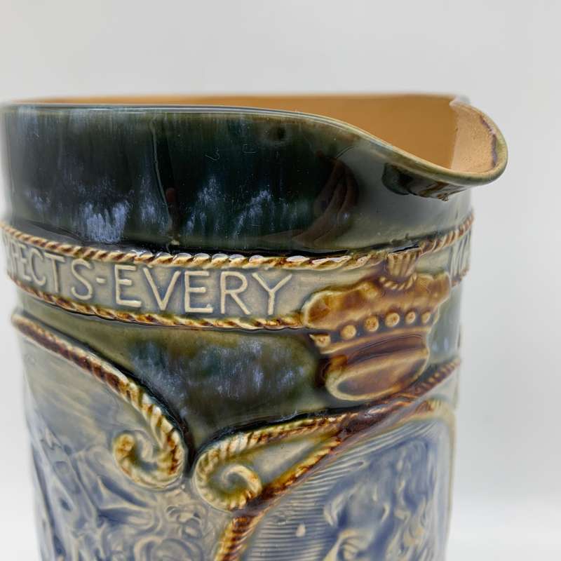 Large Royal Doulton 'Lord Nelson - Trafalgar' Jug (1905)