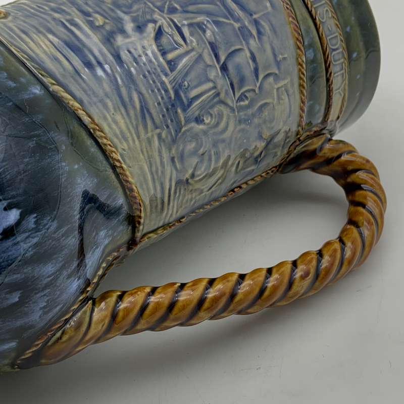 Large Royal Doulton 'Lord Nelson - Trafalgar' Jug (1905)