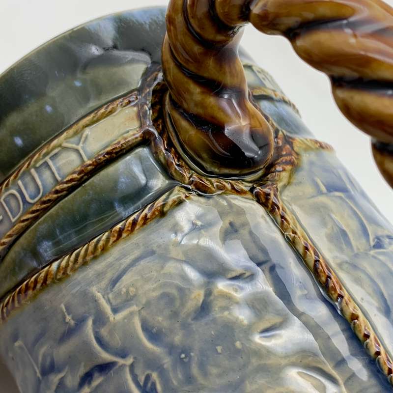 Large Royal Doulton 'Lord Nelson - Trafalgar' Jug (1905)