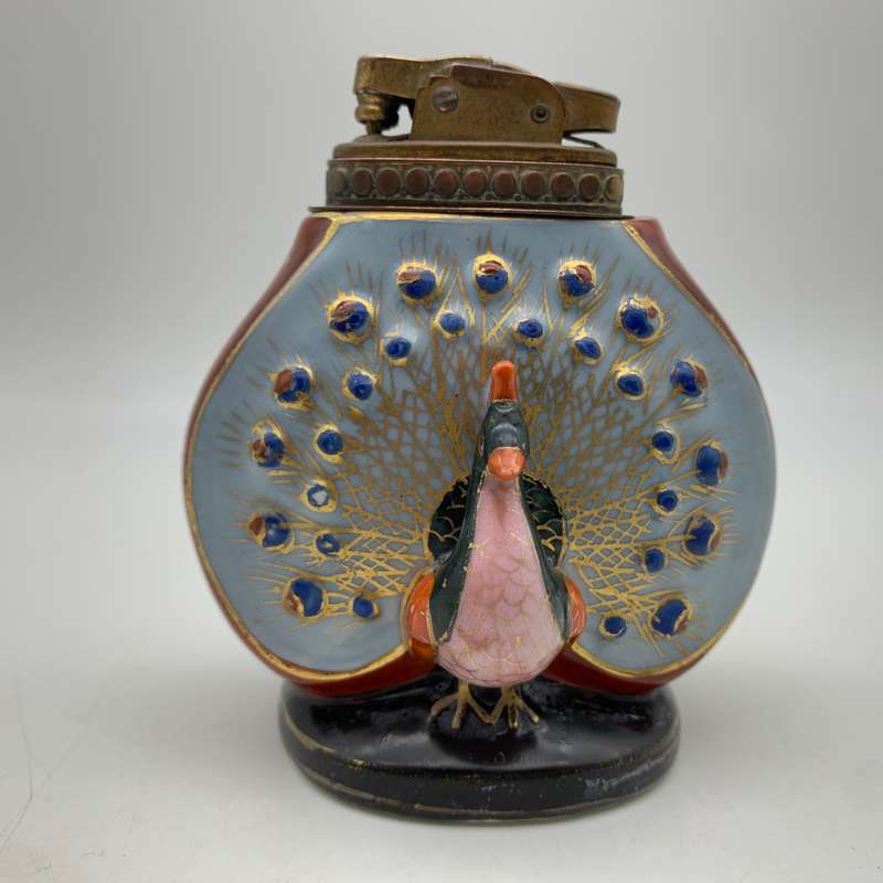 Early 'Peacock' Table Lighter (Occupied Japan)